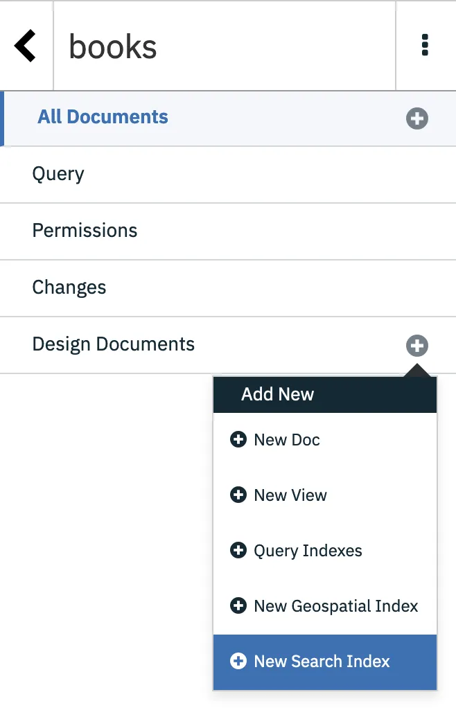 search indexing