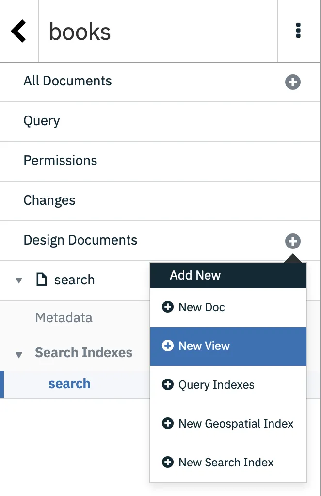 MapReduce view
